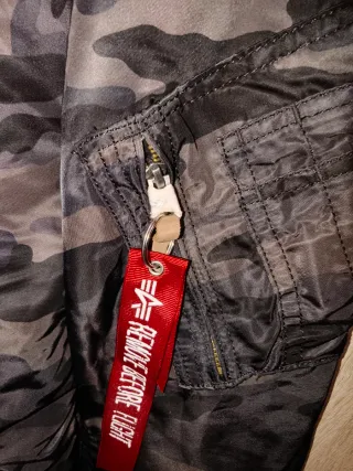 Chaqueta Alpha Industries MA1 Camuflaje