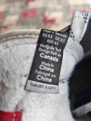 Patines Hockey Hielo Bauer