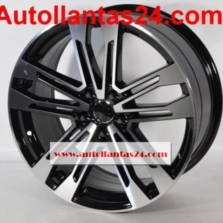 Kit 4 llantas para audi cortea black 18
