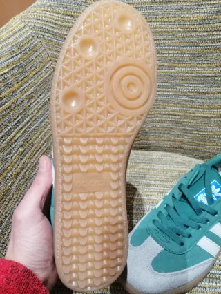 Zapatillas Adidas Verdes y Grises