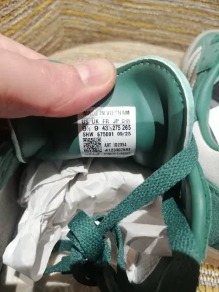 Zapatillas Adidas Verdes y Grises