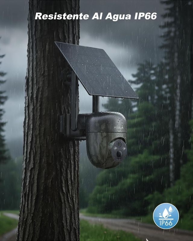 CÁMARA CAZA 4G SOLAR 2K PTZ SIN WIFI