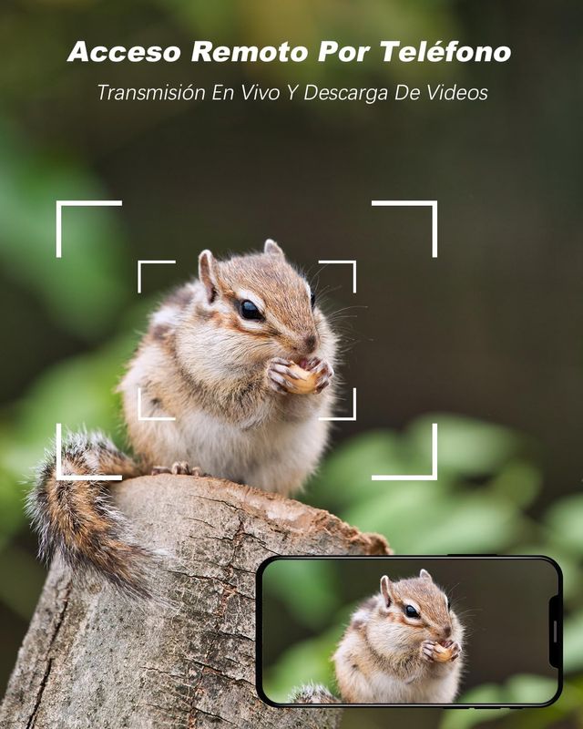 CÁMARA CAZA 4G SOLAR 2K PTZ SIN WIFI