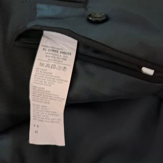 Traje Negro Dustin El Corte Inglés Talla 50