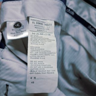 Traje Negro Dustin El Corte Inglés Talla 50