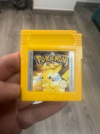 Pokemon Amarillo Nintendo Game Boy