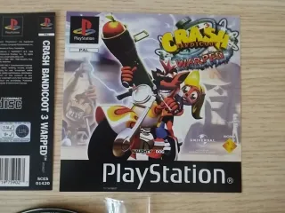 🇪🇦Crash Bandicoot 3 Warped PS1 PSX PSONE⚠️LEER⚠️