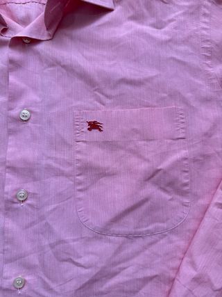 Camisa Burberry Rosa Edición Especial
