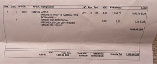 iPhone 16 Pro 1TB Grigio