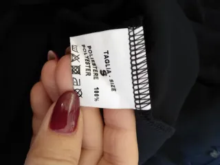 Camicia Vintage nera Graffio taglia S