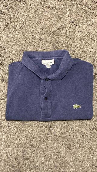 Polo Lacoste Azul Talla XXL
