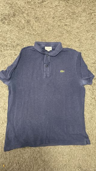 Polo Lacoste Azul Talla XXL