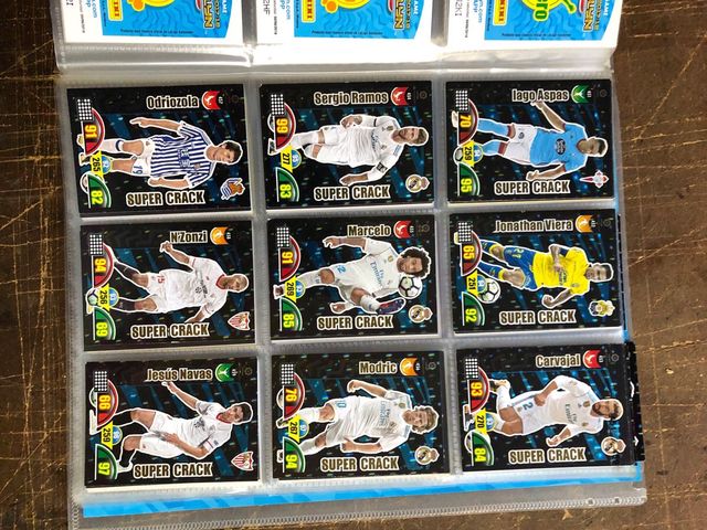 Álbum completo Adrenalyn 2017-18!