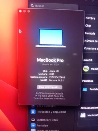 MacBook Pro M1 13 Retina 2020