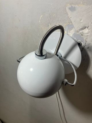 Faretto orientabile metallo bianco