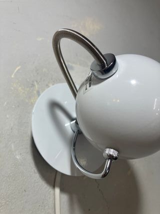 Faretto orientabile metallo bianco