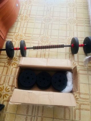 Mancuernas 30 kg - convertible