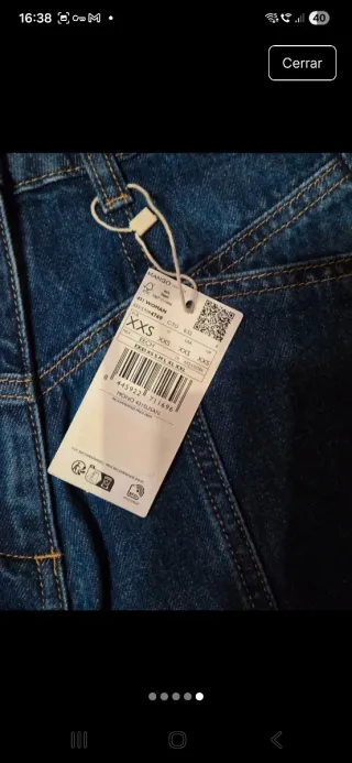 Mono vaquero Mango XXS