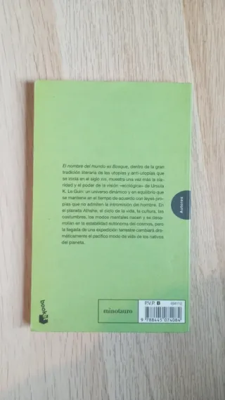 El nombre del mundo es bosque