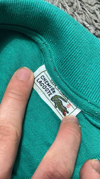 Polo Lacoste Verde