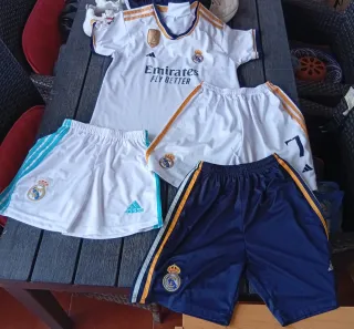 Lote 3 pantalones fútbol Real Madrid Para niños/a