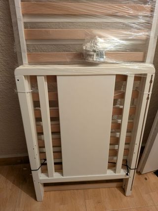 Cuna 120cm con colchón