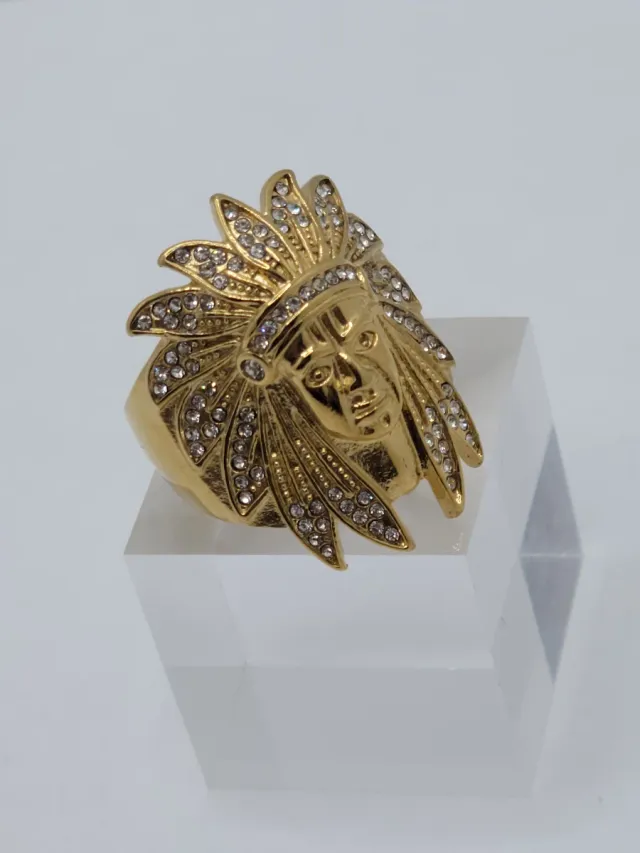 Anillo de jefe indio