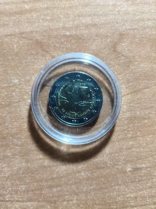 Moneda de 2 euros de Grecia conmemorativa. 2015.