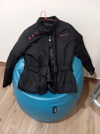 Chaqueta de cordura para moto.