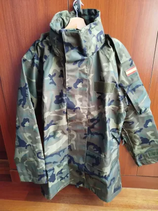Chaquetón intemperie militar camuflaje