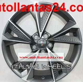 176 Juego 4 llantas audi varios tamaños