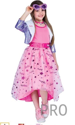 Barbie diva disfraz original niña