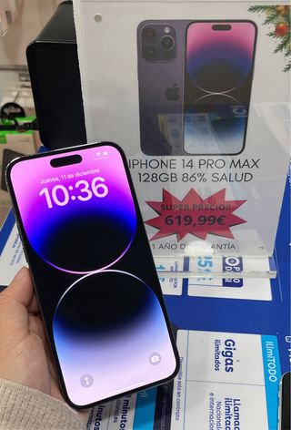 IPHONE 14 PRO MAX 128GB 86% SALUTE