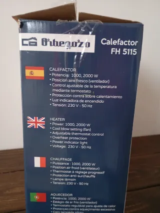Calefactor Orbegozo FH 5115