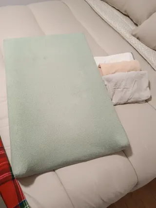 Cambiador bebé con fundas