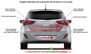 Faro Antiniebla Izquierdo MAZDA 3 Hatchback 5P añ