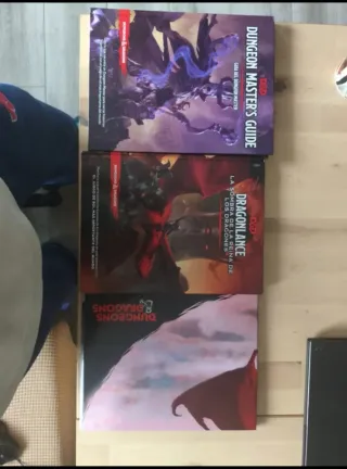 Pack D&D Libros Dungeon Master's Guide y Dragonla