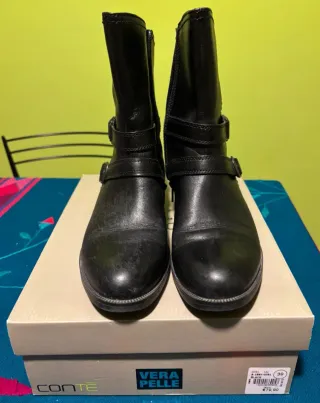 Stivaletti Conte Vera Pelle N.39