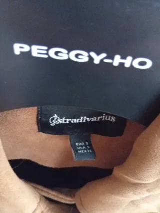 Cazadora corta Stradivarius Marrón Talla S