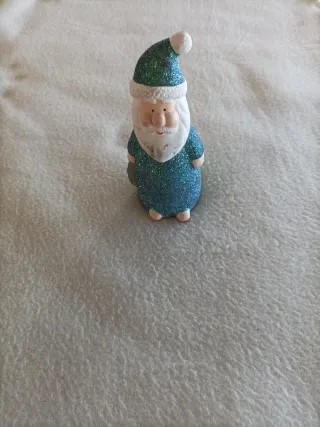 Babbo Natale collezione glitter blu