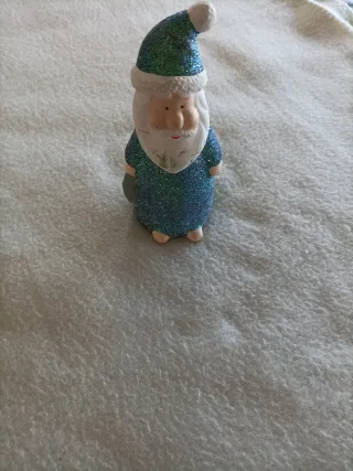 Babbo Natale collezione glitter blu