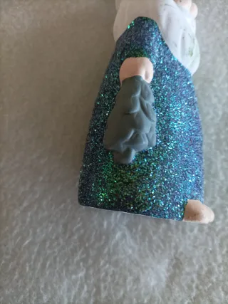 Babbo Natale collezione glitter blu