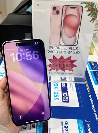 IPHONE 15 PLUS 128GB 90% SALUTE