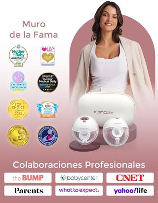 MOMCOZY M5 EXTRACTOR LECHE ELÉCTRICO MANOS LIBRES