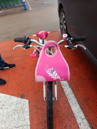 Bicicleta infantil rosa BTWIN