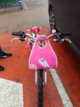 Bicicleta infantil rosa BTWIN