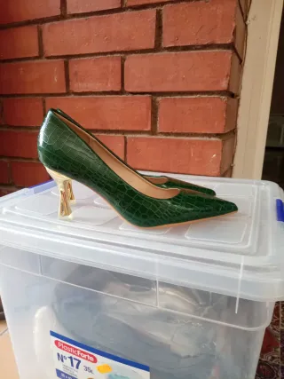 Zapatos de tacón color nude