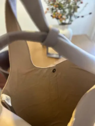 Bolso Hammerhoj de piel color topo