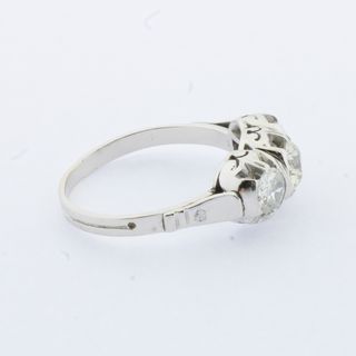 Anillo Tresillo Vintage Diamantes
