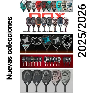 Stock de todo tipo y marcas de material de pádel